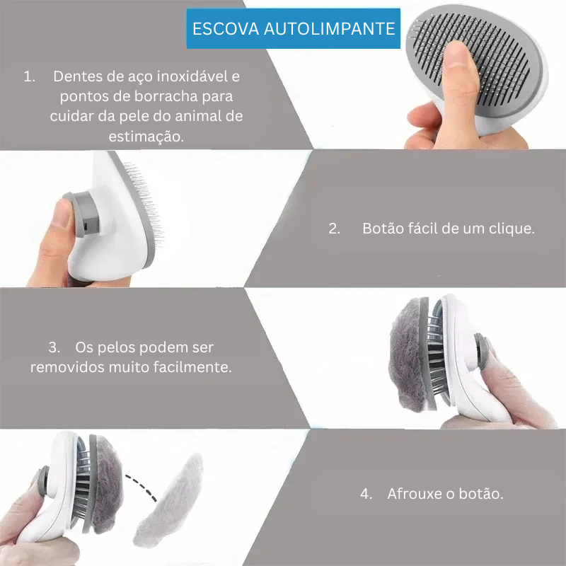 Escova Pet Premium