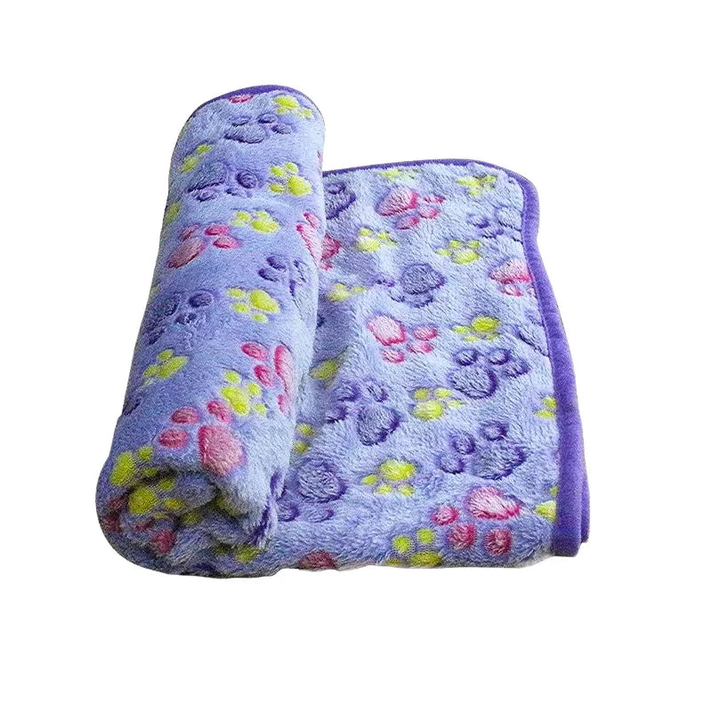 Manta Pet Ultra Macia de Coral Fleece — Conforto e Aconchego para Seu Melhor Amigo!