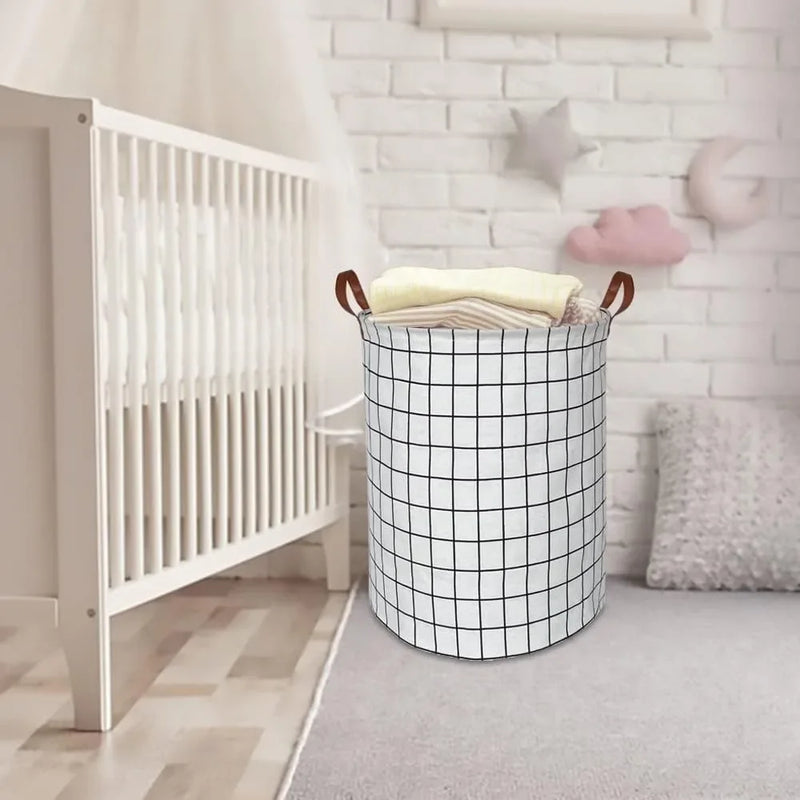 Cesto Organizador Dobrável com Alças – Impermeável e Prático!