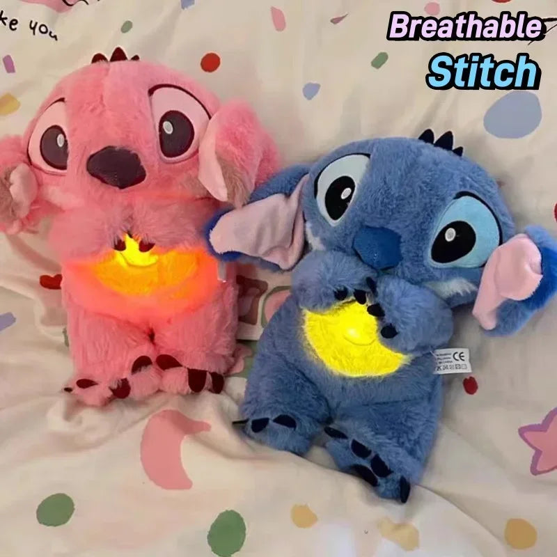 O Melhor Amiguinho da Hora de Dormir – Stitch Musical com LED e Respiração
