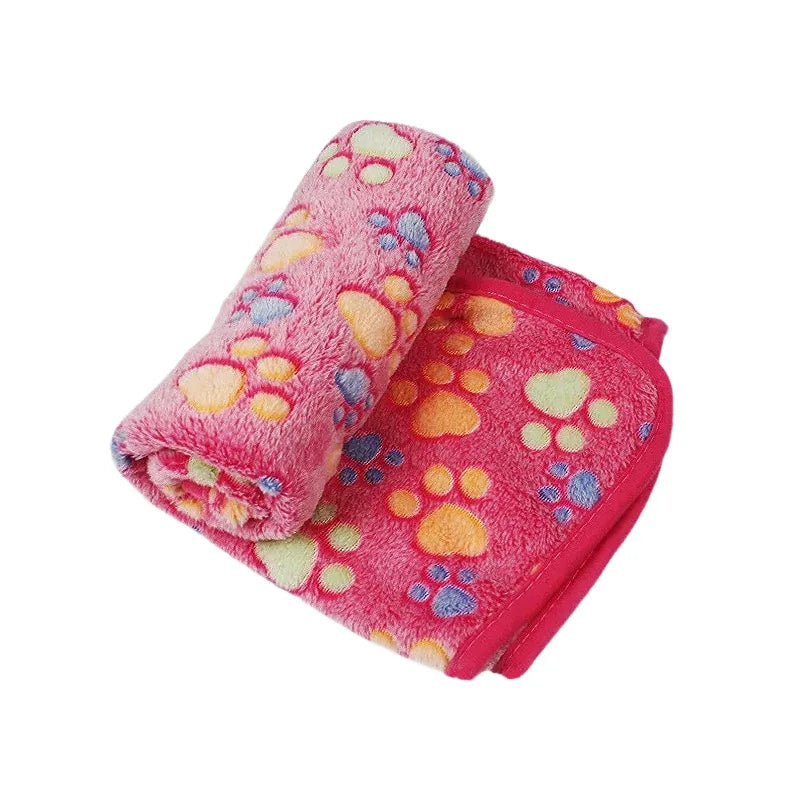 Manta Pet Ultra Macia de Coral Fleece — Conforto e Aconchego para Seu Melhor Amigo!