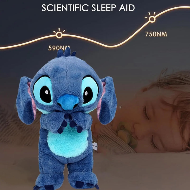 O Melhor Amiguinho da Hora de Dormir – Stitch Musical com LED e Respiração