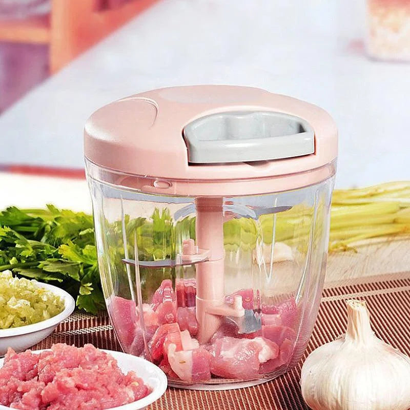Triturador de Alho e Vegetais com Lâmina de Aço Inox