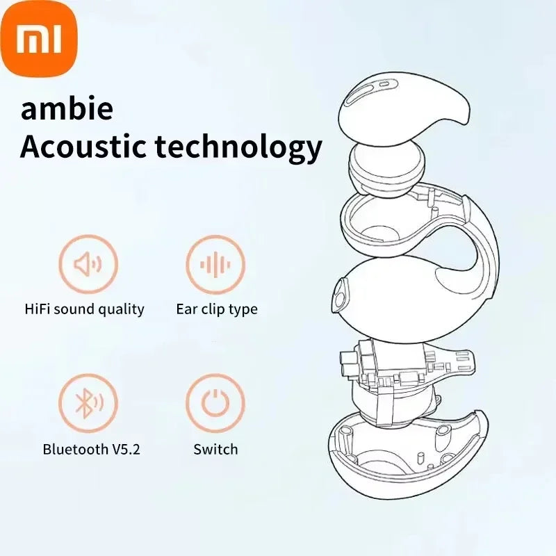 Fone de ouvido para musicas e jogos Xiaomi T7500 Bluetooth com cancelamento de ruídos