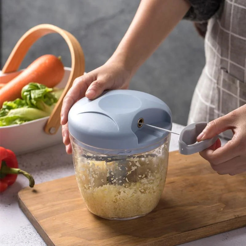 Triturador de Alho e Vegetais com Lâmina de Aço Inox