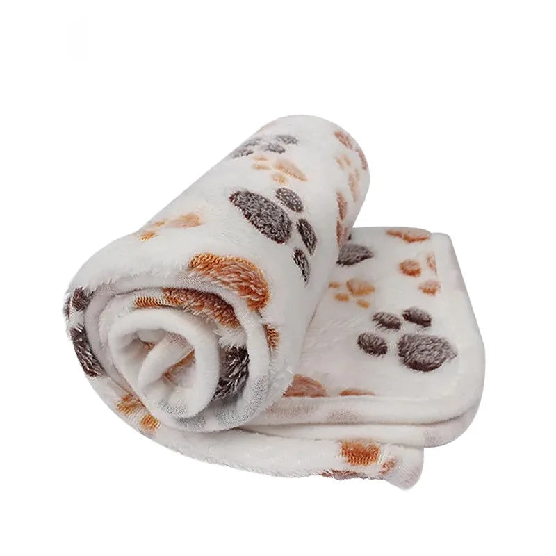 Manta Pet Ultra Macia de Coral Fleece — Conforto e Aconchego para Seu Melhor Amigo!