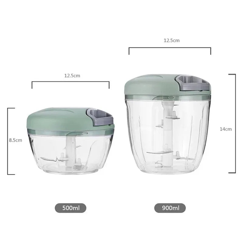 Triturador de Alho e Vegetais com Lâmina de Aço Inox