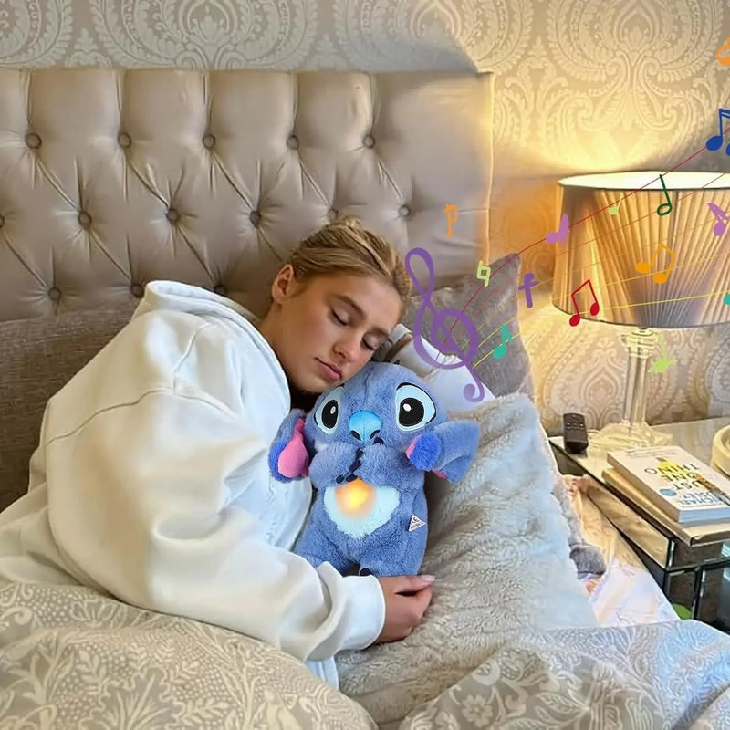 O Melhor Amiguinho da Hora de Dormir – Stitch Musical com LED e Respiração