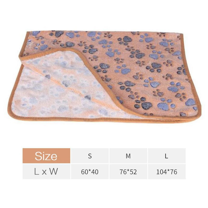 Manta Pet Ultra Macia de Coral Fleece — Conforto e Aconchego para Seu Melhor Amigo!