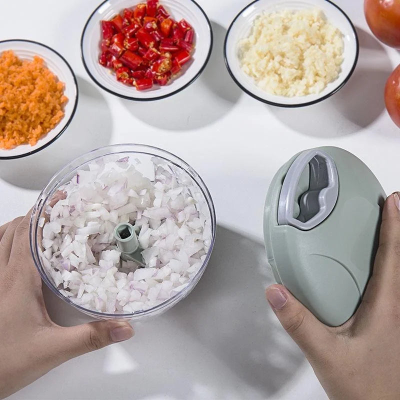 Triturador de Alho e Vegetais com Lâmina de Aço Inox