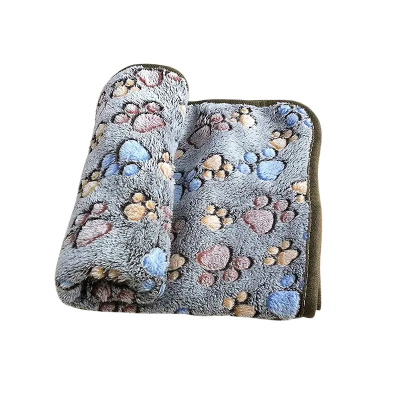 Manta Pet Ultra Macia de Coral Fleece — Conforto e Aconchego para Seu Melhor Amigo!