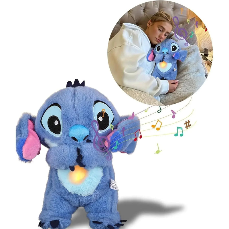 O Melhor Amiguinho da Hora de Dormir – Stitch Musical com LED e Respiração